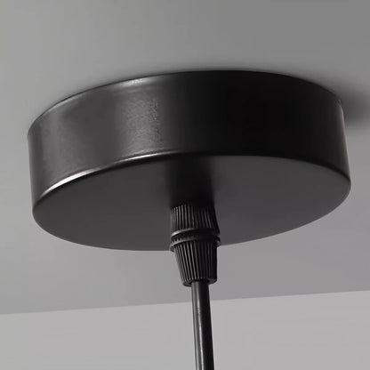 Nuvlight Smoky Grey Glass Pendant Light