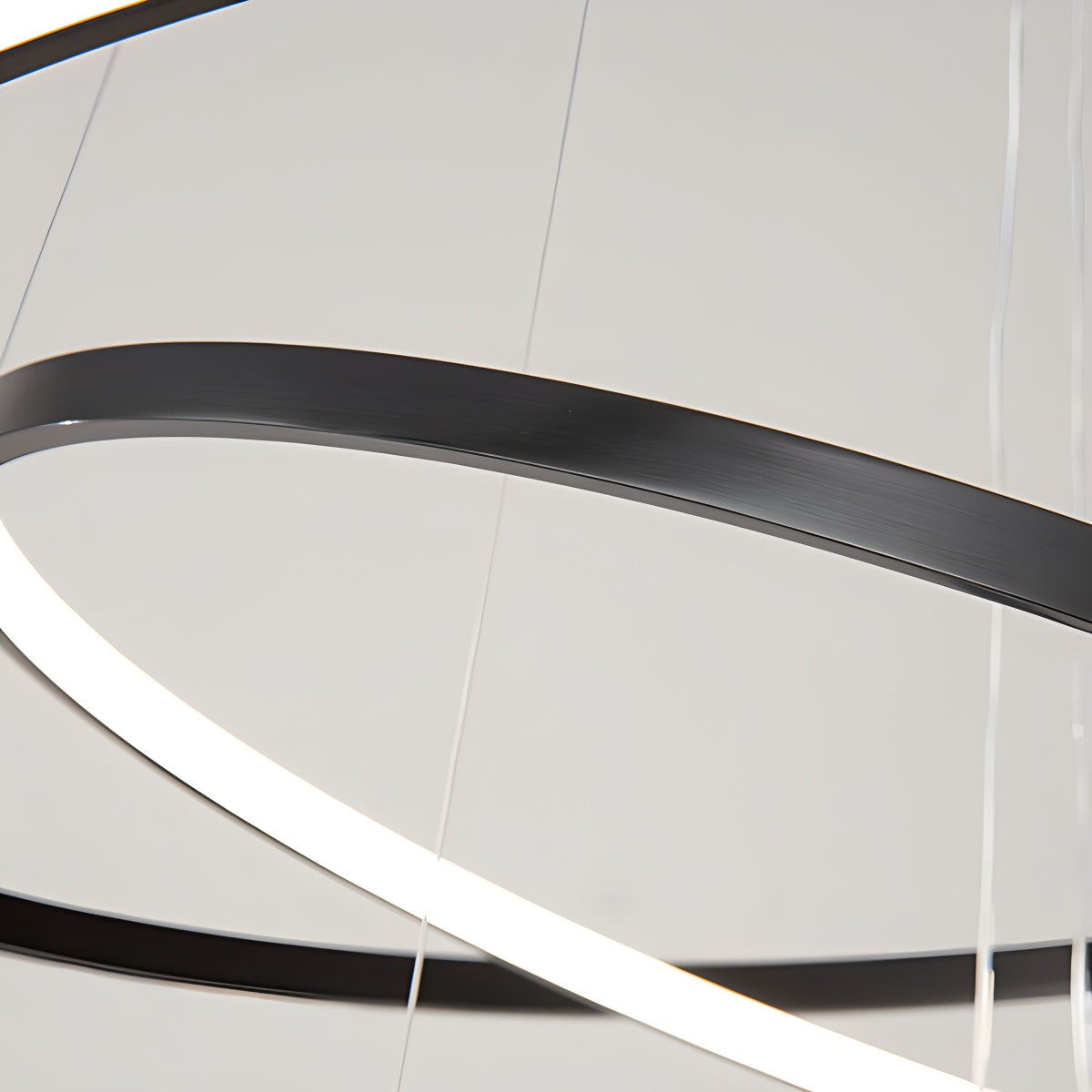 Grand Tiered Ring Chandelier - Modern Luxury Multi-Tier Lighting for Foyer & High Ceiling
