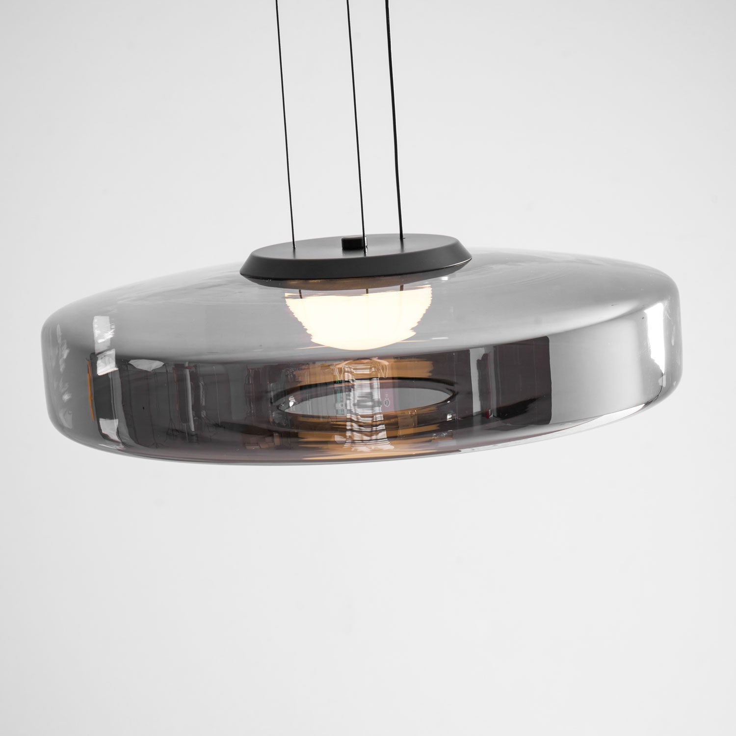 Levels Series Geometric Pendant - Modern Tiered Stacking Lamp for Dining Room & Kitchen