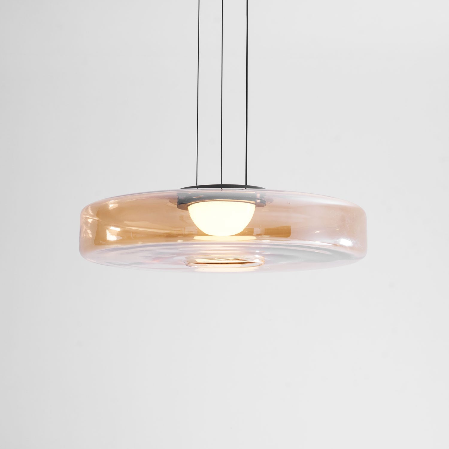 Levels Series Geometric Pendant - Modern Tiered Stacking Lamp for Dining Room & Kitchen