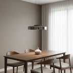 Levels Series Geometric Pendant - Modern Tiered Stacking Lamp for Dining Room & Kitchen