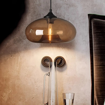Nuvlight Hand-Blown Color Glass Pendant Light