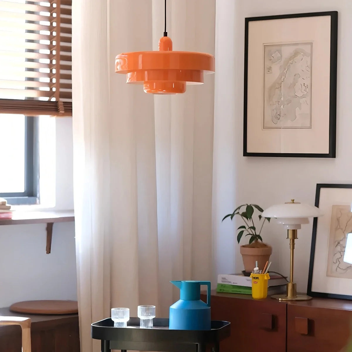 Nuvlight Geometric Layered Pendant Light