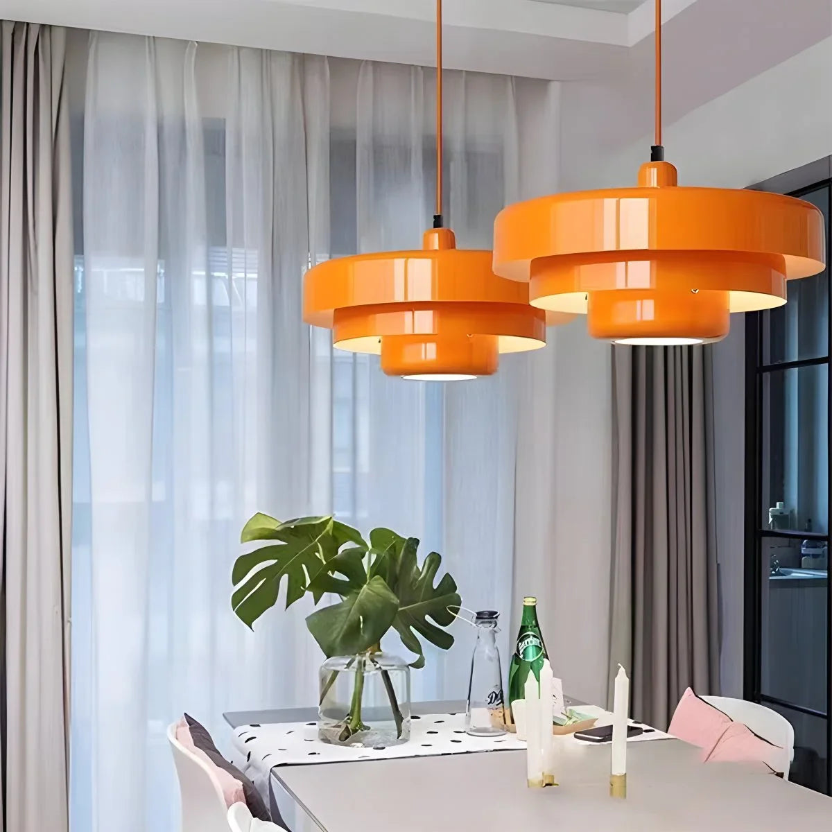 Nuvlight Geometric Layered Pendant Light