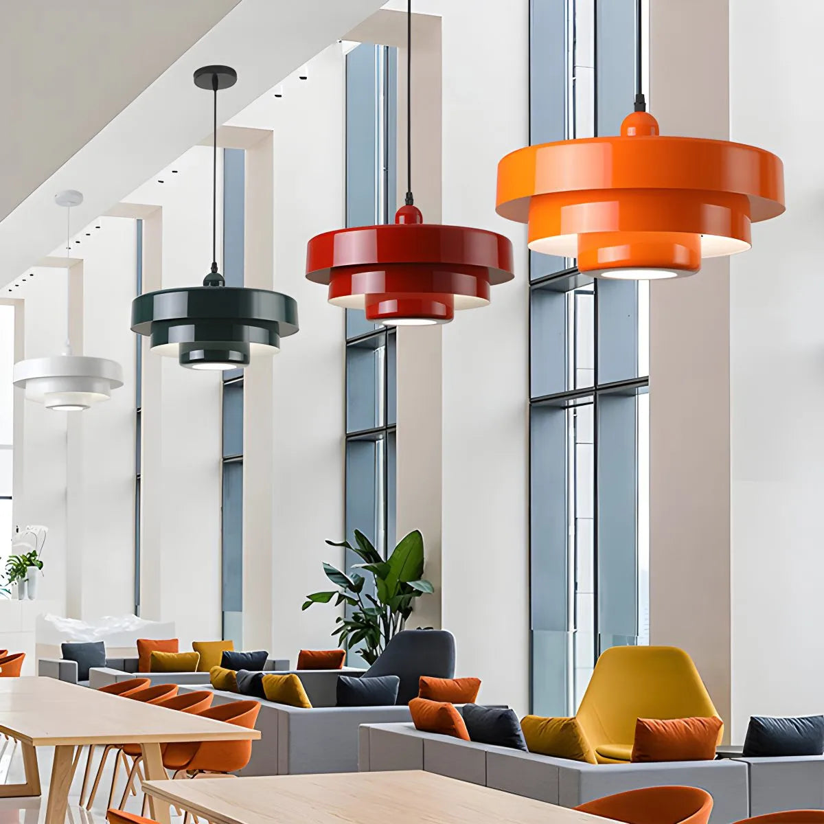 Nuvlight Geometric Layered Pendant Light