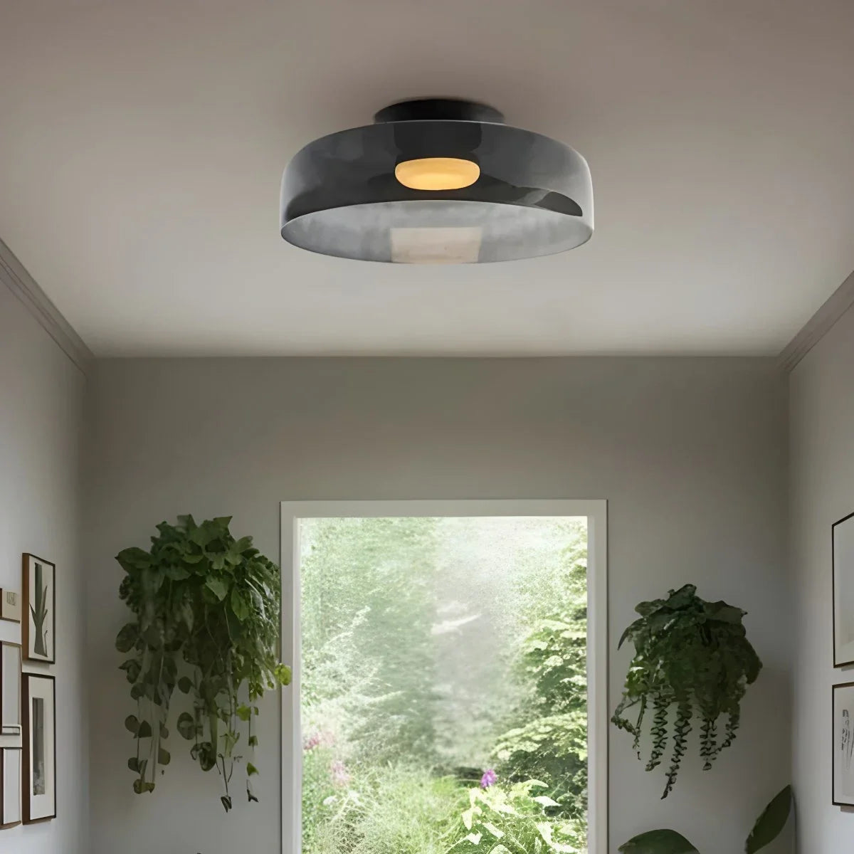 Nuvlight Colored Glass Ceiling Light