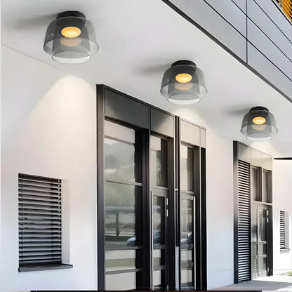 Nuvlight Colored Glass Ceiling Light