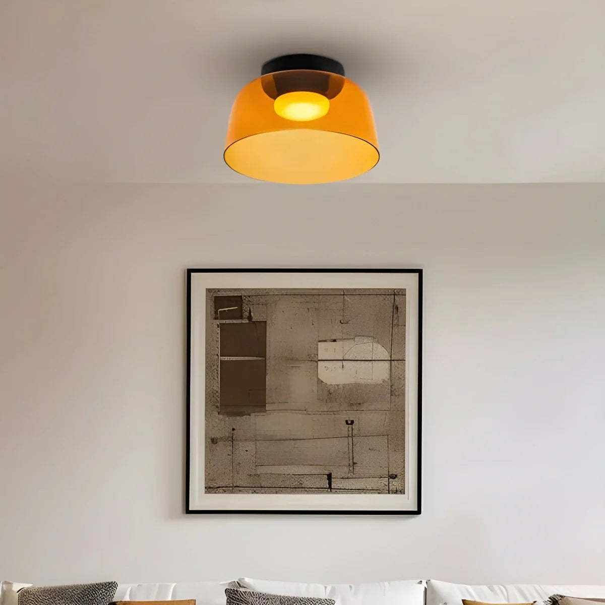 Nuvlight Colored Glass Ceiling Light
