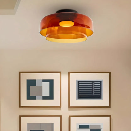 Nuvlight Colored Glass Ceiling Light