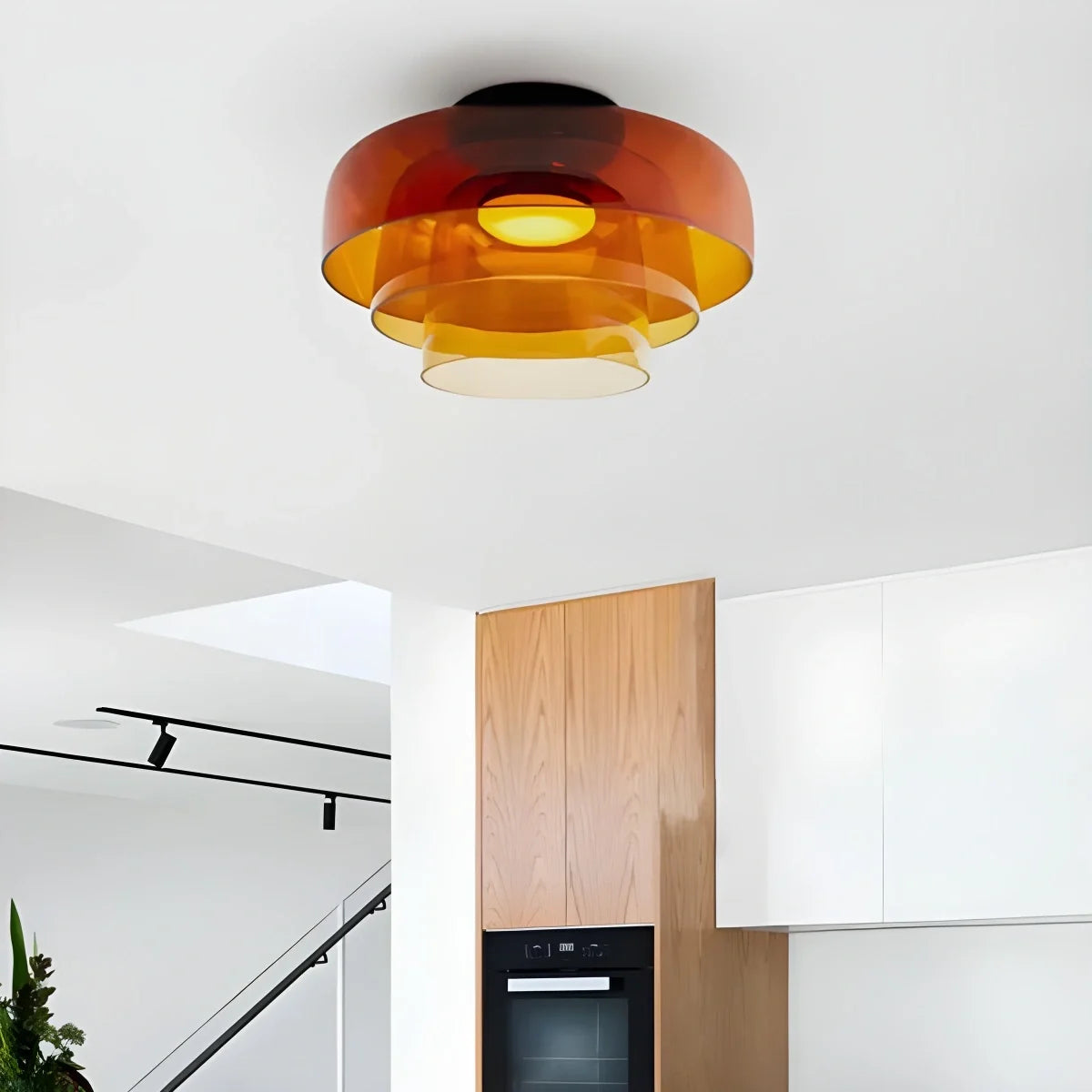 Nuvlight Colored Glass Ceiling Light