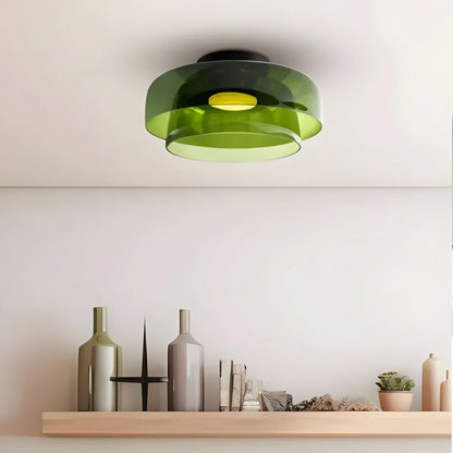 Nuvlight Colored Glass Ceiling Light