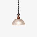 Monet Artistic Glass Pendant - Modern Impressionist Hanging Lamp for Dining Room & Bedroom