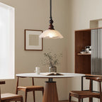Monet Artistic Glass Pendant - Modern Impressionist Hanging Lamp for Dining Room & Bedroom