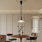 Monet Artistic Glass Pendant - Modern Impressionist Hanging Lamp for Dining Room & Bedroom