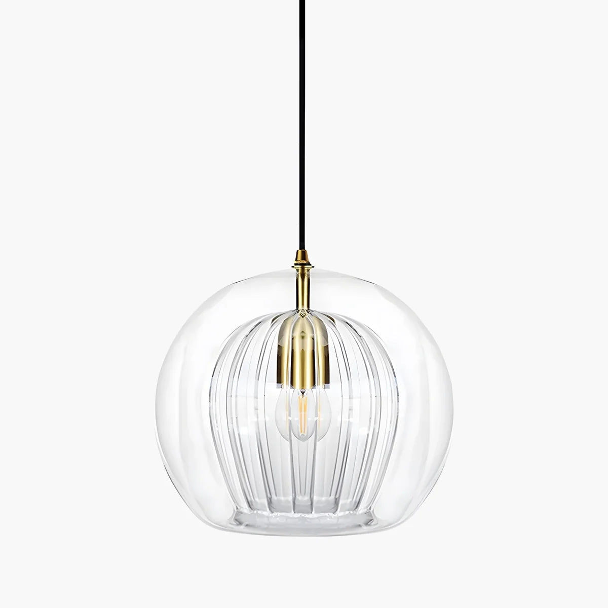  Nordic Glass Globe Pendant Light for Modern Interiors