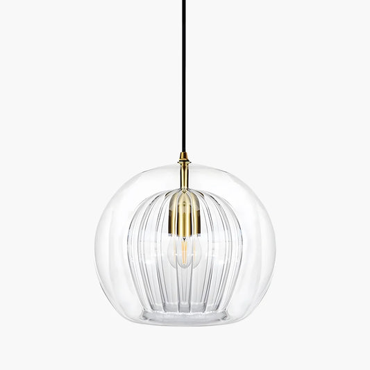  Nordic Glass Globe Pendant Light for Modern Interiors