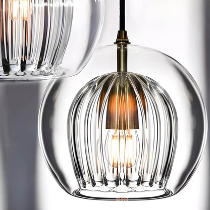 Nuvlight Nordic Glass Globe Pendant Light