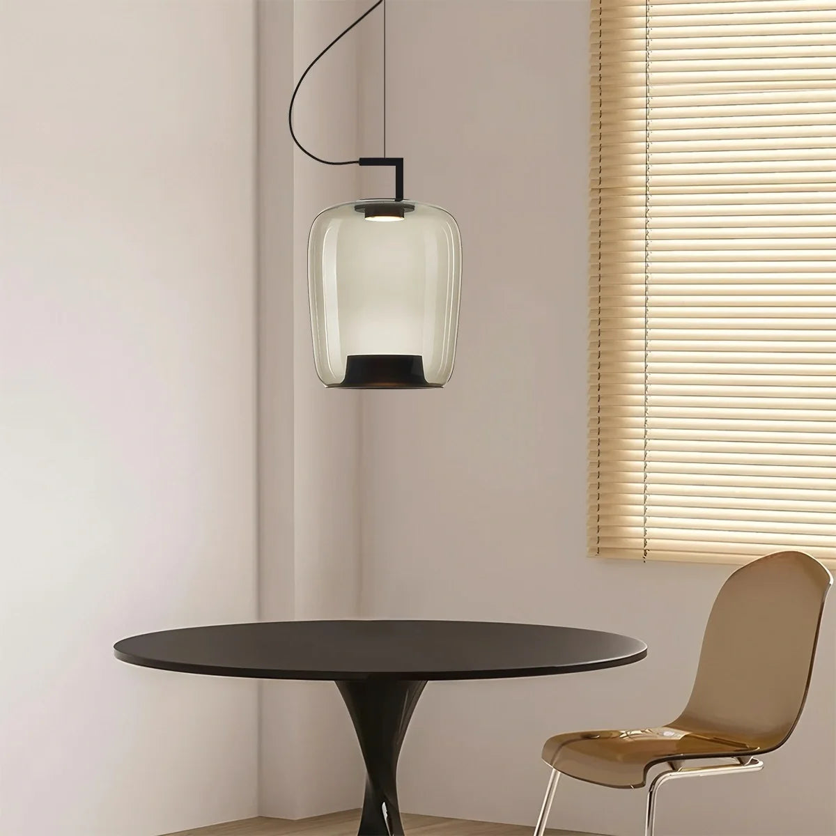 Nuvlight Nordic Minimalist Glass Pendant Light