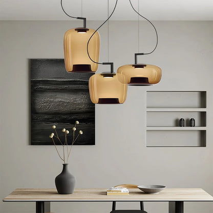 Nuvlight Nordic Minimalist Glass Pendant Light