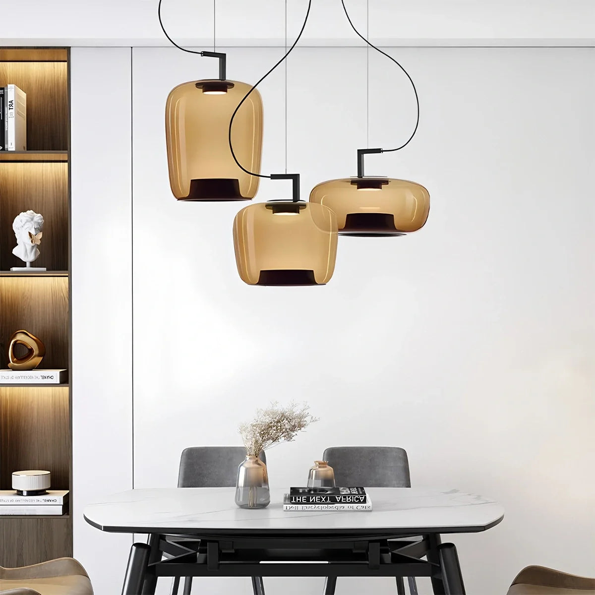 Nuvlight Nordic Minimalist Glass Pendant Light