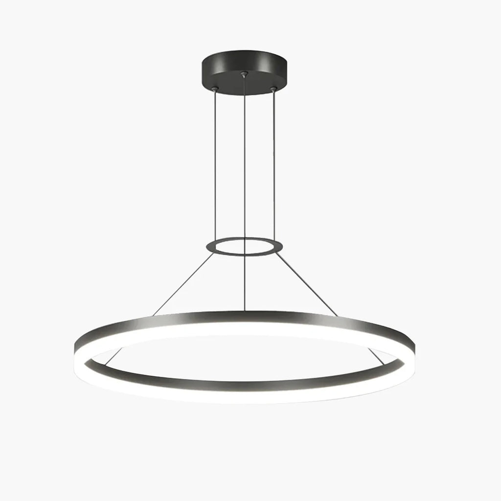 Nuvlight Circular Led Pendant Light for Living Room Kitchen