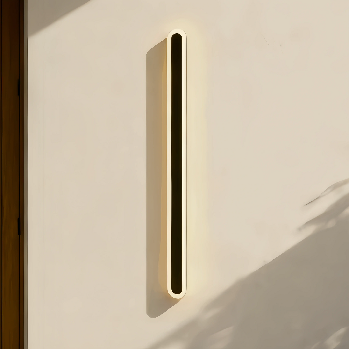 Nuvlight Modern Linear Outdoor Wall Lamp –  Sensor Light for Indoor/Outdoor
