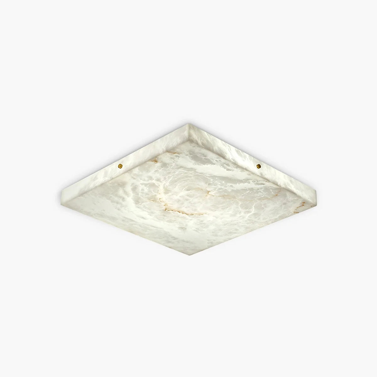 Nuvlight Minimalism Ultra Thin Square Spanish Alabaster Ceiling Light
