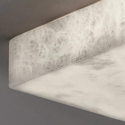 Alabaster Flush Mount Ceiling Light for Bedroom