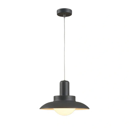 Nuvlight- Grey/White Metal Hooded Design for Courtyard