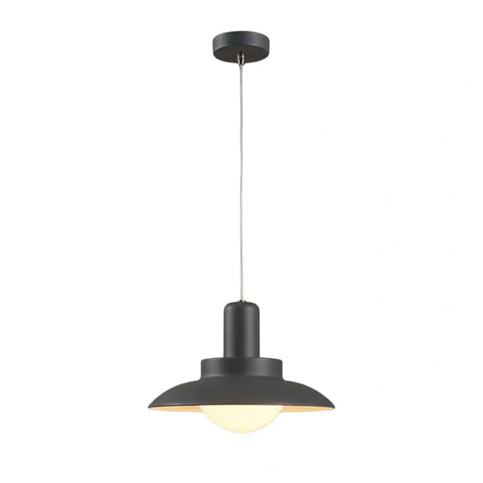 Nuvlight- Grey/White Metal Hooded Design for Courtyard
