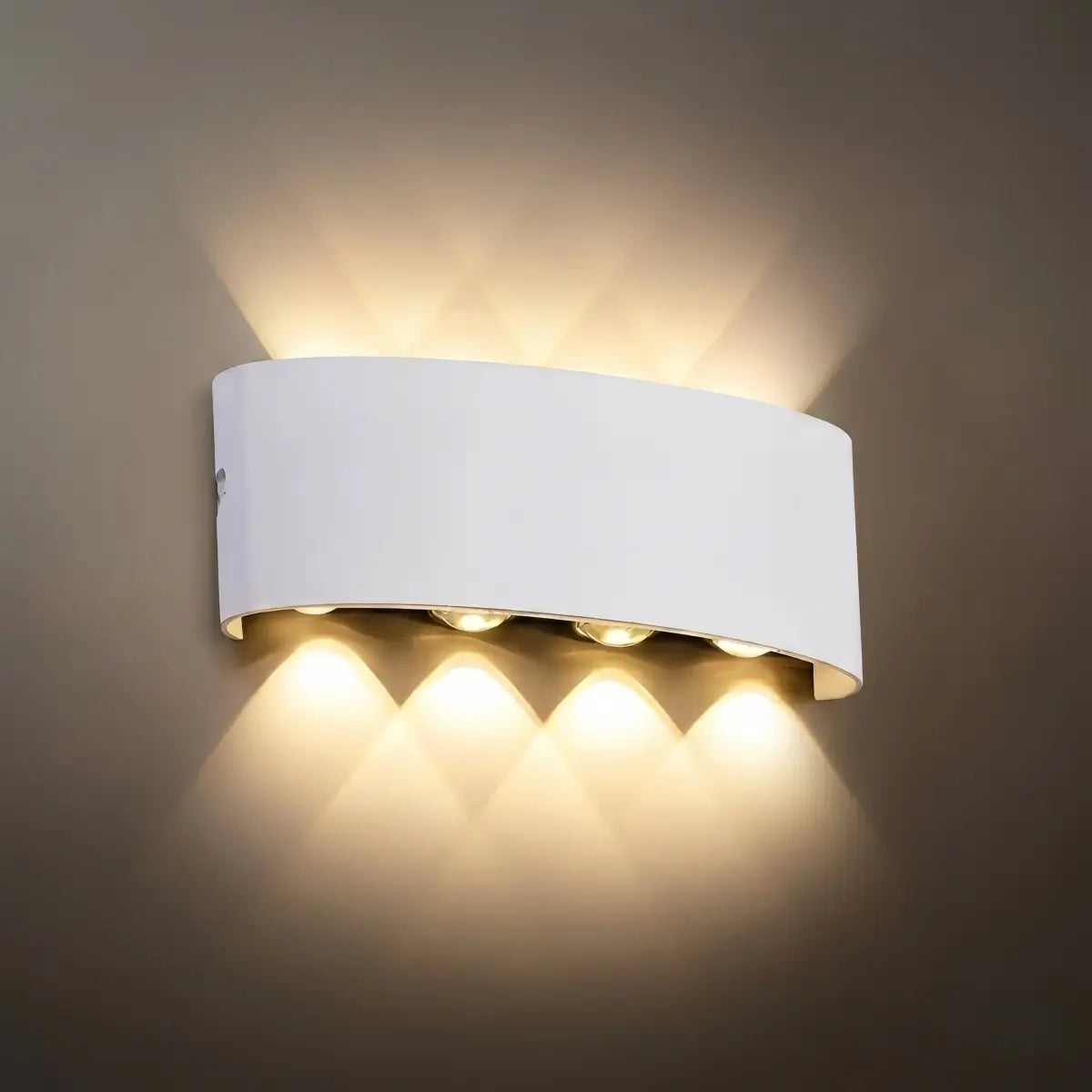 Nuvlight Modern Outdoor Wall Lamp - Black