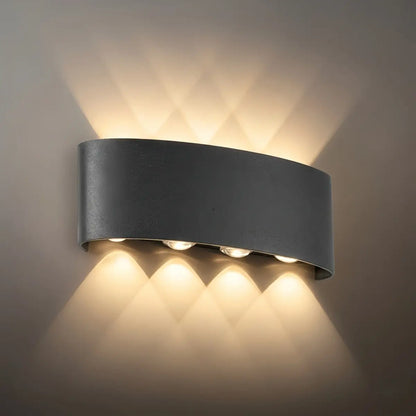 Nuvlight Outdoor Wall Lamp - Black