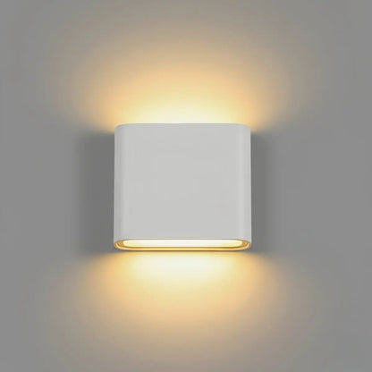 Nuvlight Minimalist Rectangular Outdoor Wall Lamp