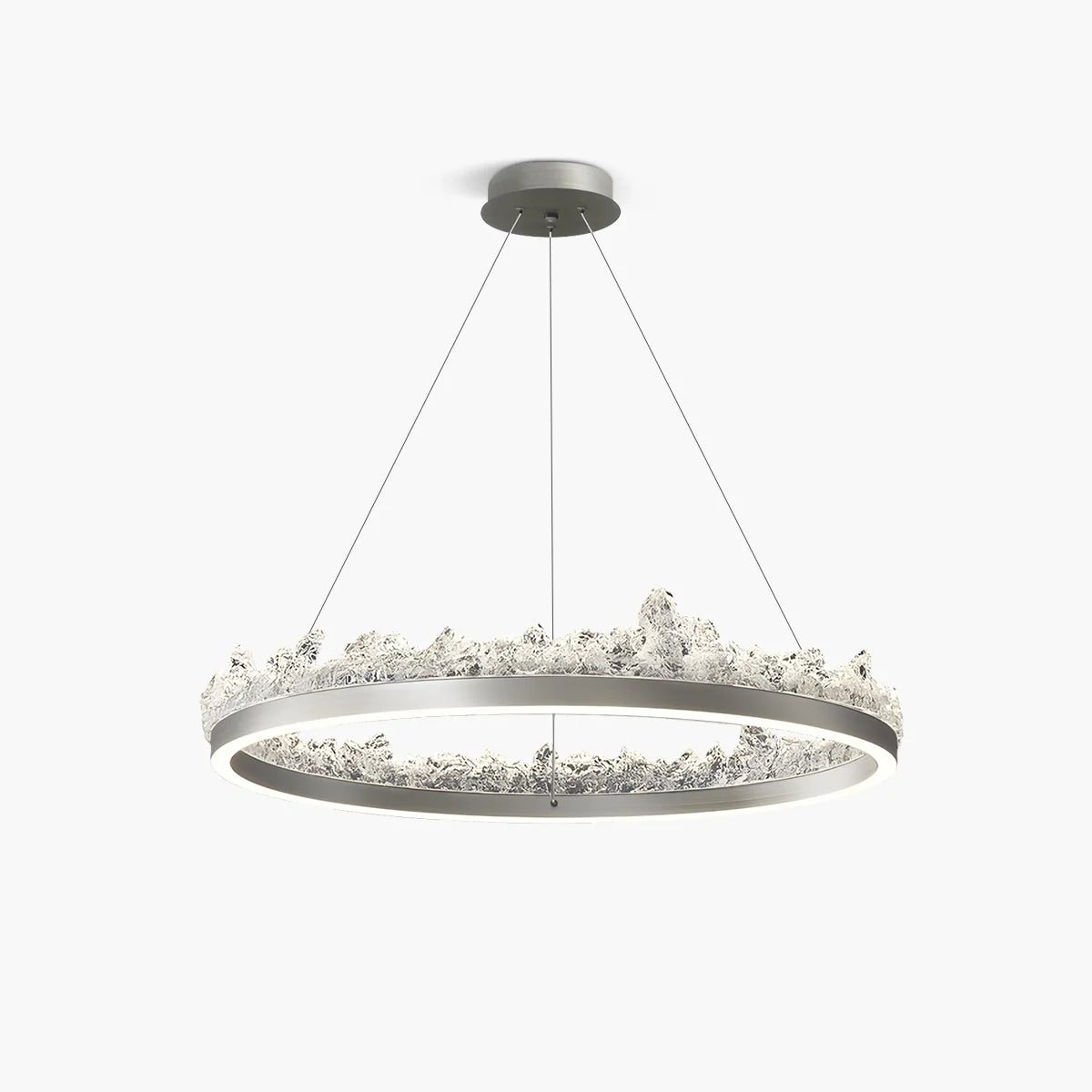 NuvlightModern Light Luxury Iceberg Chandelier