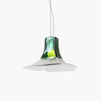 NuvlightMurano Gradient Petal Glass Pendant Light