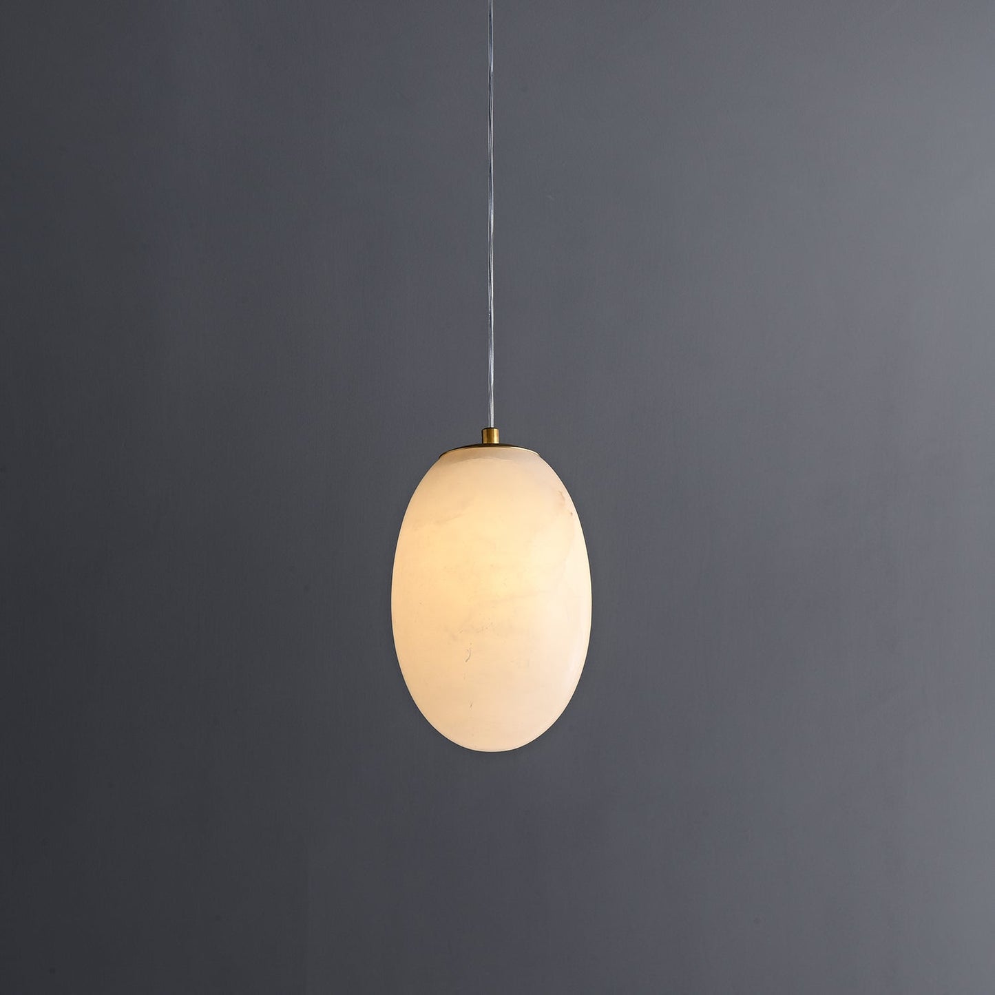 Natural Alabaster Pendant Light for Dining Room