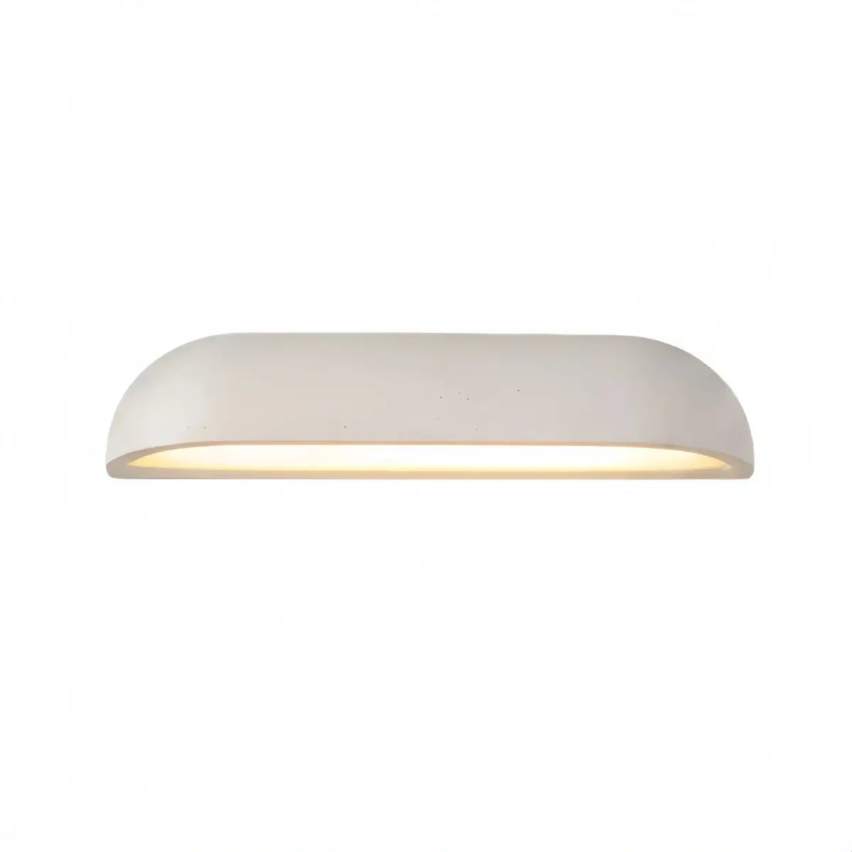Nuvlight Modern Arched Outdoor Wall Lamp — Black/White Metal/Stone for Exterior