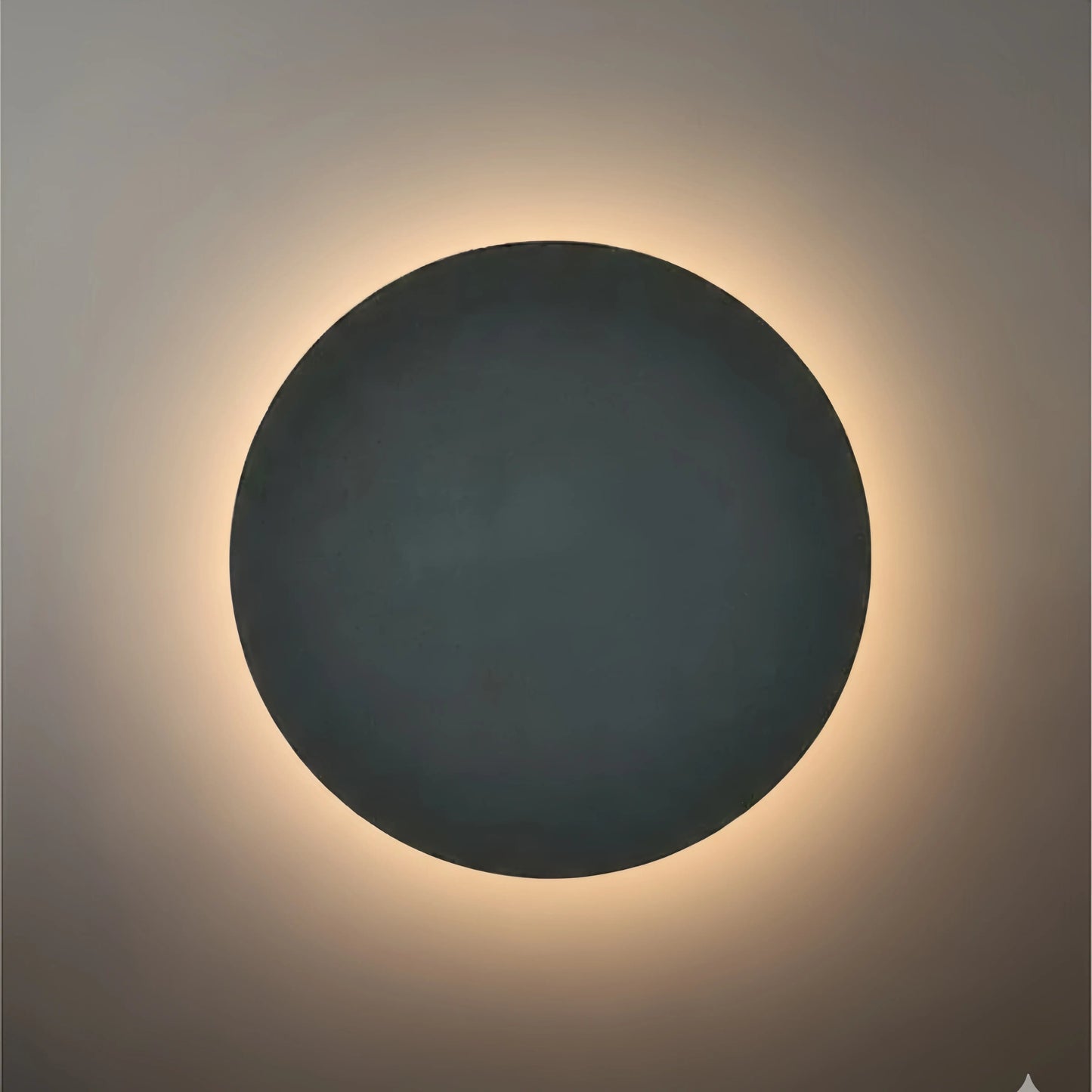 Nuvlight Minimalist LED Outdoor Wall Lamp – Black/White Round/Square Porch Sensor Light