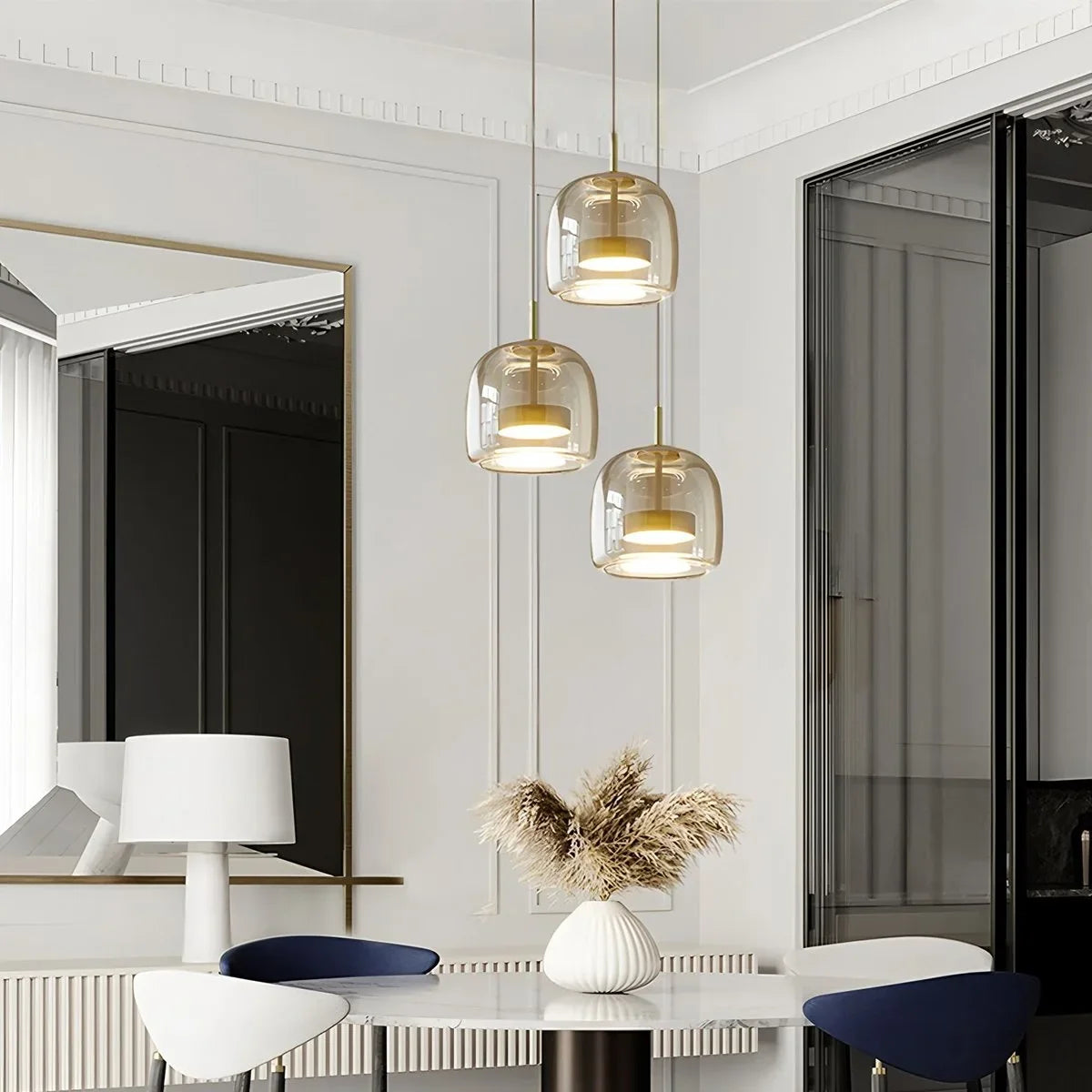 Nuvlight glass pendant light shade