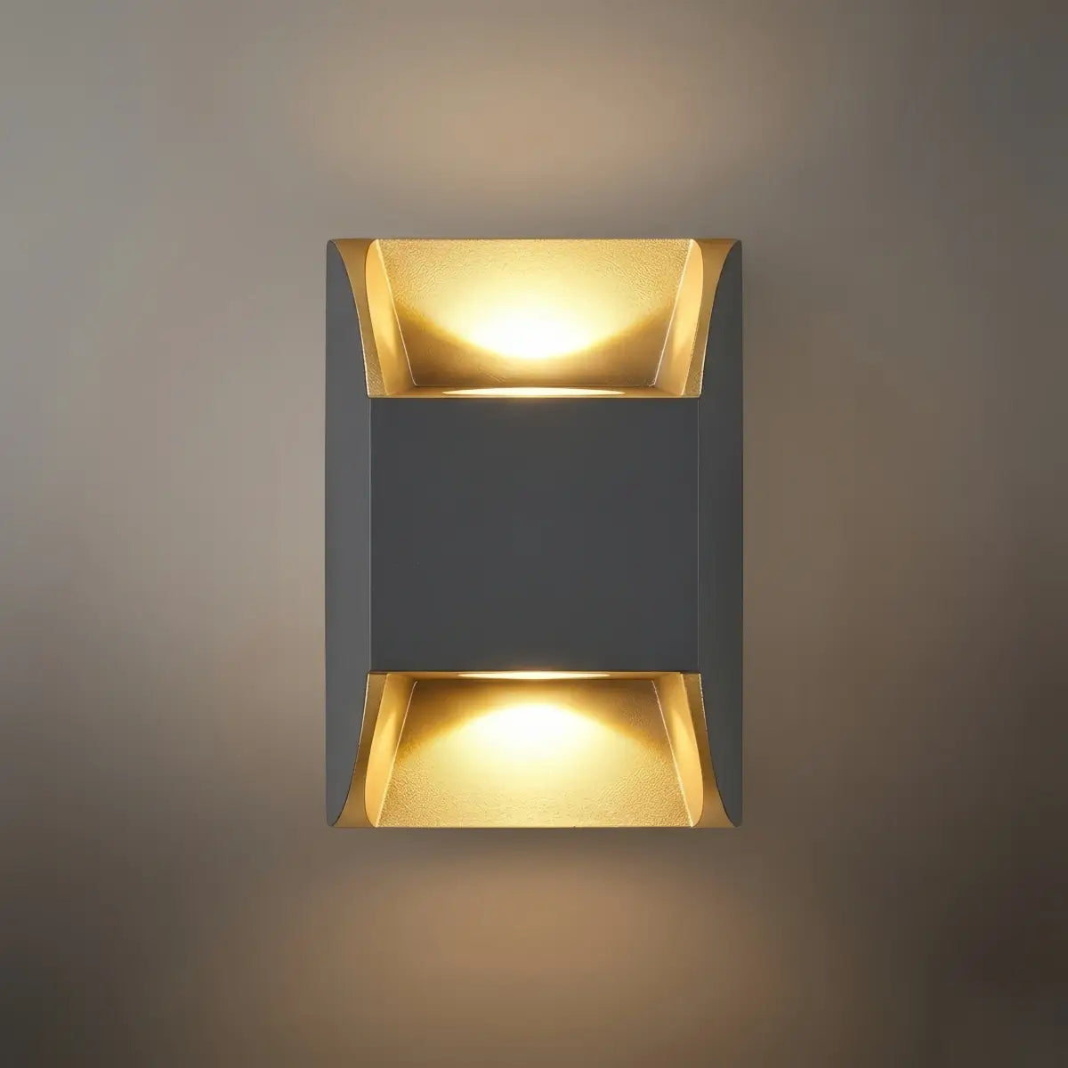Nuvlight Industrial Geometric Outdoor Wall Lamp