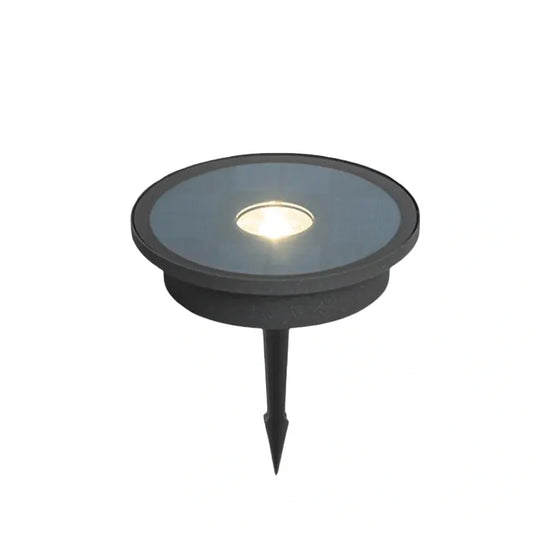 Nuvlight - Black Round Metal Design for Garden