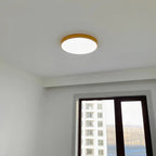 Modern Macaron Ceiling Light - Minimalist Circular LED Flush Mount for Nursery & Playroom