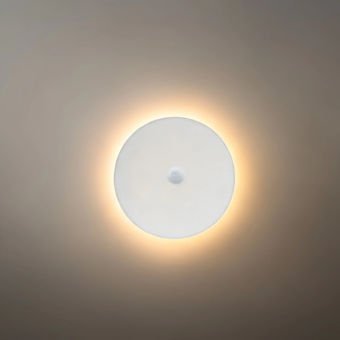 Nuvlight Minimalist LED Outdoor Wall Lamp – Black/White Round/Square Porch Sensor Light