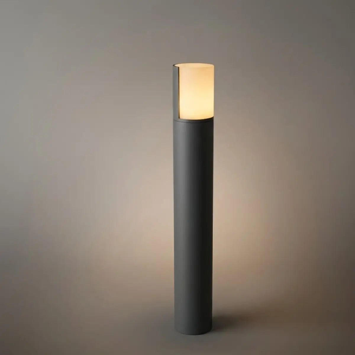 Nuvlight Minimalist Geometric Pathway Lamp – Black Metal Outdoor Light