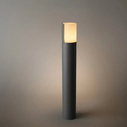 Nuvlight Minimalist Geometric Pathway Lamp – Black Metal Outdoor Light