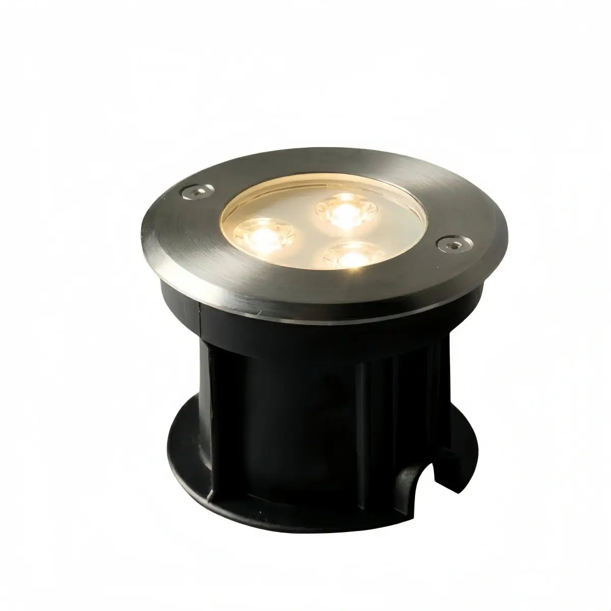 Nuvlight - Black Metal & Glass Round Design for Garden