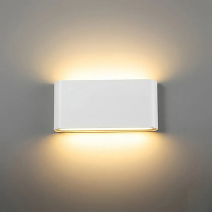Nuvlight Minimalist Rectangular Outdoor Wall Lamp