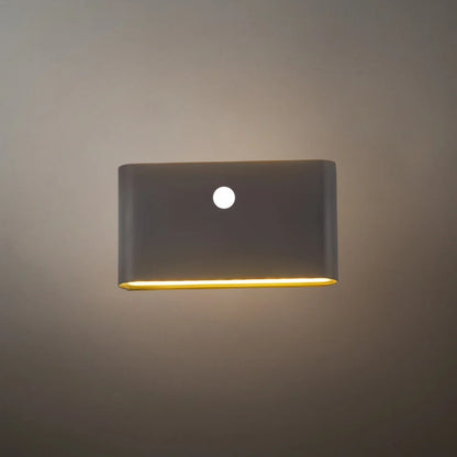 Nuvlight Minimalist Rectangular Outdoor Wall Lamp