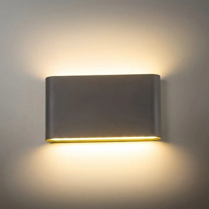 Nuvlight Minimalist Rectangular Outdoor Wall Lamp