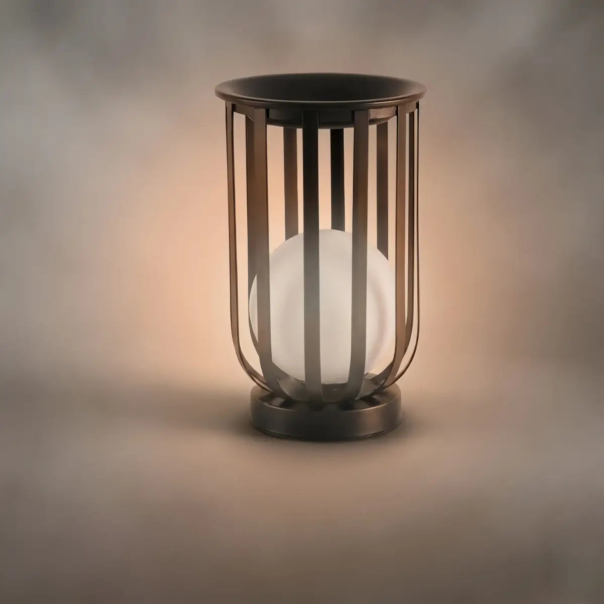 Nuvlight Modern Black Outdoor Floor Lamp